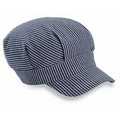 100% Cotton Yarn-Dyed Canvas Engineer Cap